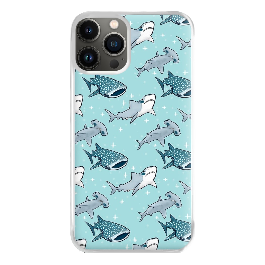 Shark Pattern Phone Case for iPhone 11 Pro Max