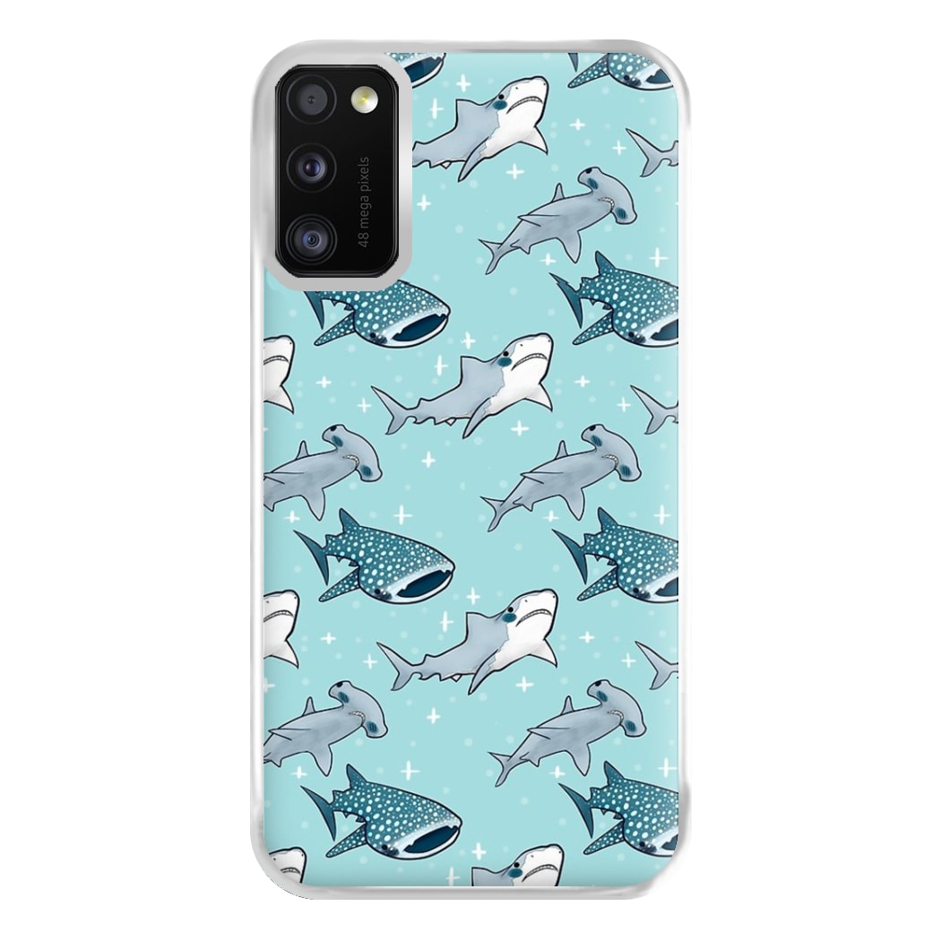 Shark Pattern Phone Case for Galaxy A41