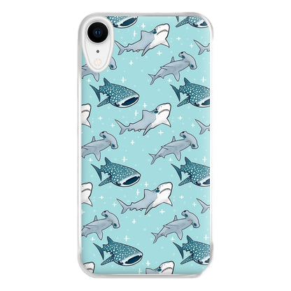 Shark Pattern Phone Case for iPhone XR