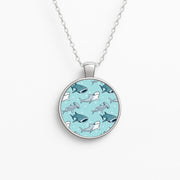 Shark Pattern Necklace 1