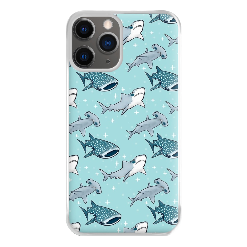 Shark Pattern Phone Case for iPhone 12 Pro Max