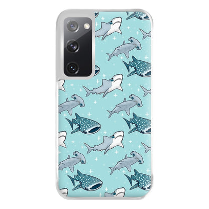 Shark Pattern Phone Case for Galaxy S20FE