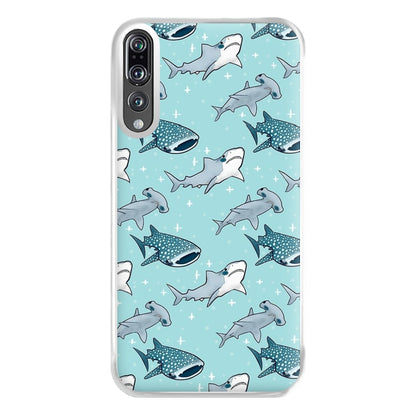 Shark Pattern Phone Case for Huawei P20 Pro