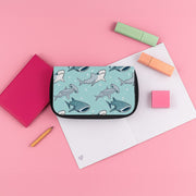 Shark Pattern Pencil Case 3
