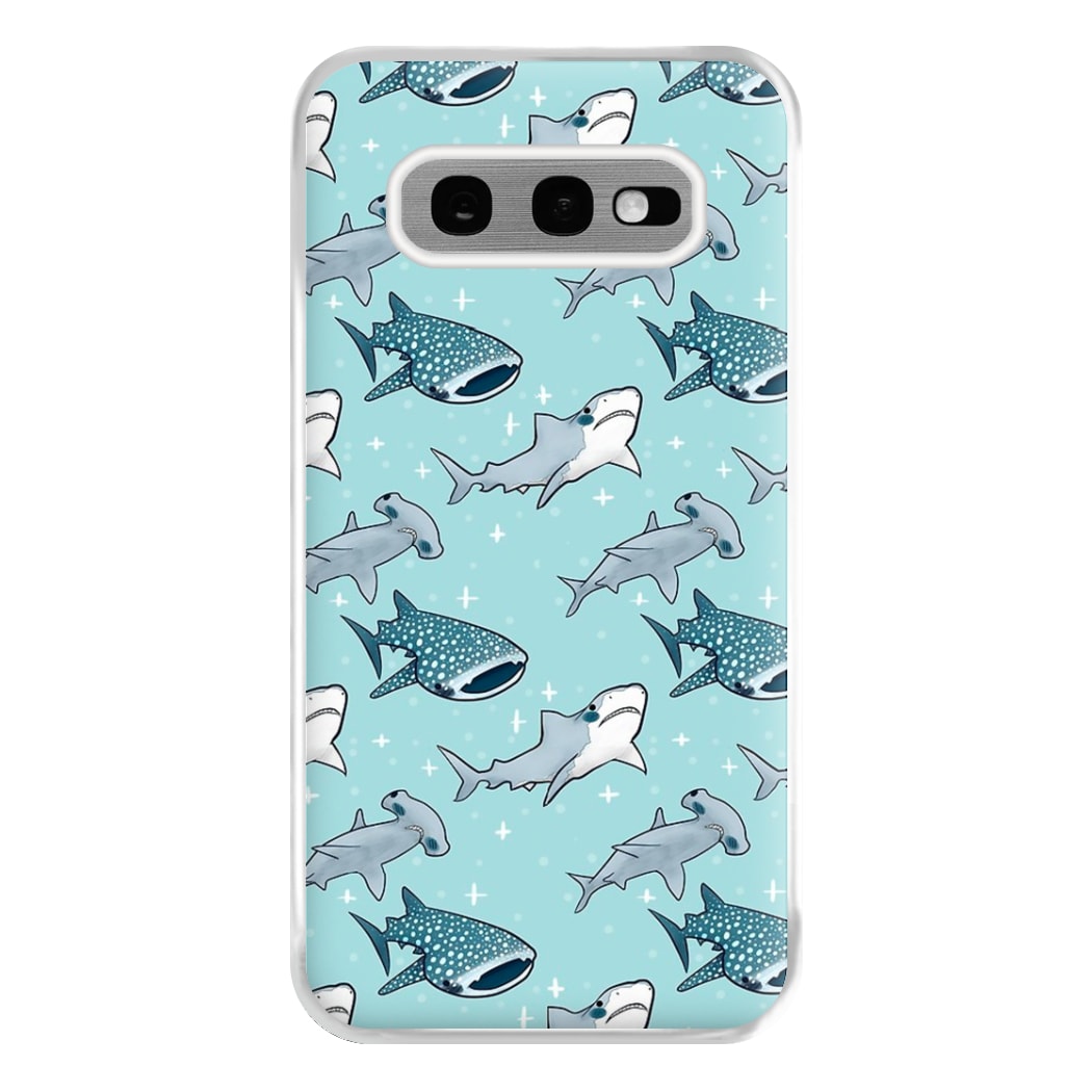 Shark Pattern Phone Case for Galaxy S10e