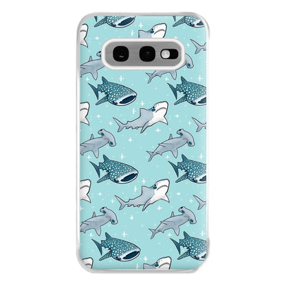 Shark Pattern Phone Case for Galaxy S10e