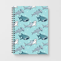 Shark Pattern Notebook