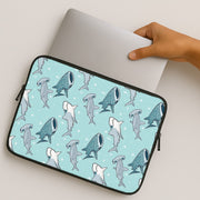 Shark Pattern Laptop Sleeve 2
