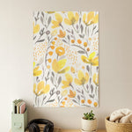 Yellow Field Floral Poster