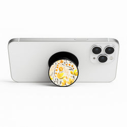 Yellow Field Floral Phone Stand