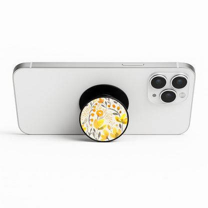 Yellow Field Floral Phone Stand