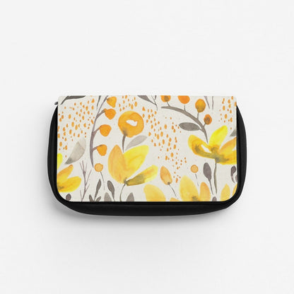 Yellow Field Floral Pencil Case