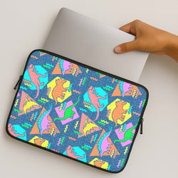 Nineties Dinosaurs Pattern MacBook Case
