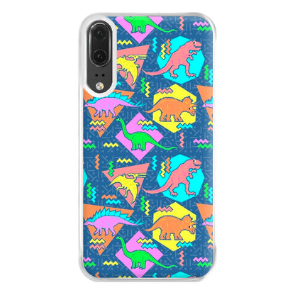 Nineties Dinosaurs Pattern Phone Case for Huawei P20