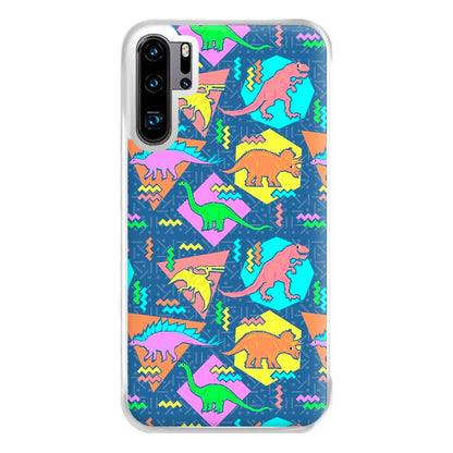 Nineties Dinosaurs Pattern Phone Case for Huawei P30 Pro