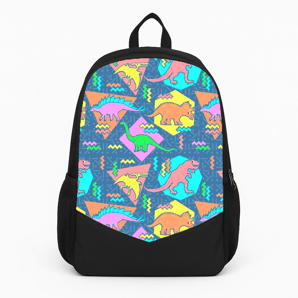 Nineties Dinosaurs Pattern Backpack