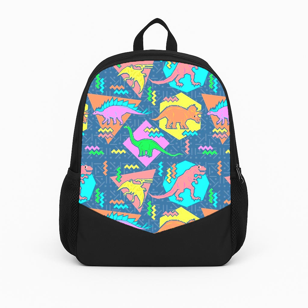 Nineties Dinosaurs Pattern Backpack