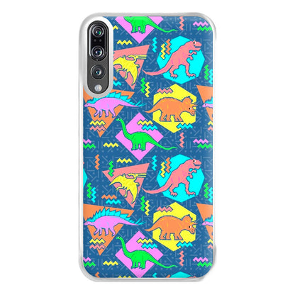 Nineties Dinosaurs Pattern Phone Case for Huawei P20 Pro