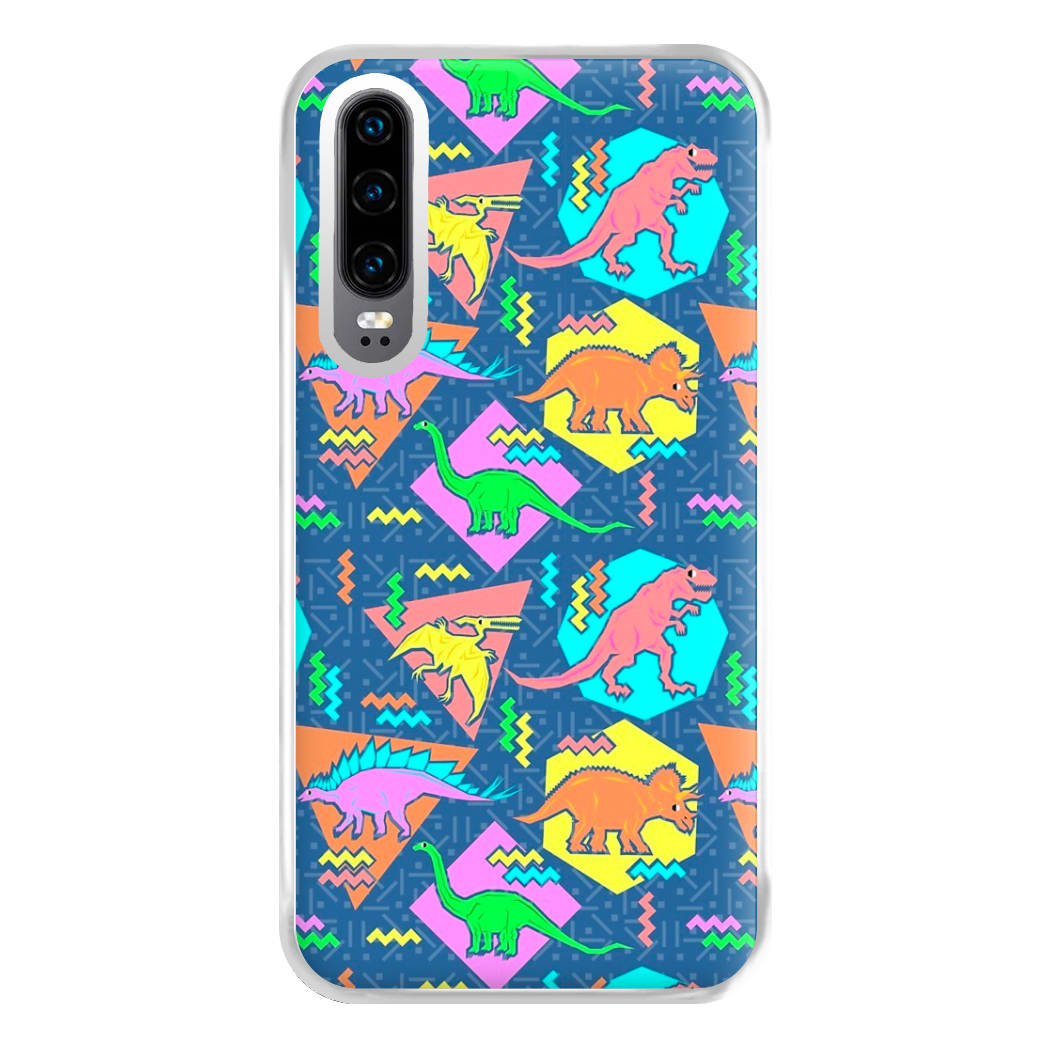 Nineties Dinosaurs Pattern Phone Case for Huawei P30