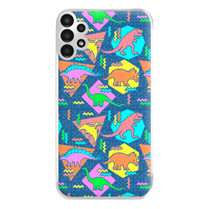 Nineties Dinosaurs Pattern Phone Case for Galaxy A13