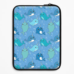 Narwhal Pattern Universal Laptop Sleeve