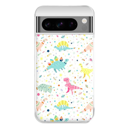 Dinosaur Pattern Phone Case for Google Pixel 8 Pro