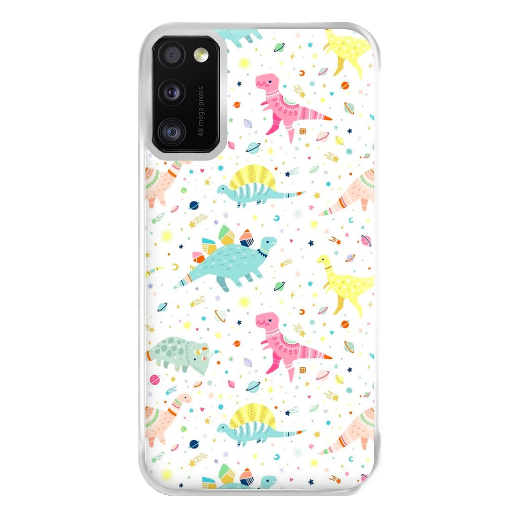 Dinosaur Pattern Phone Case for Galaxy A41