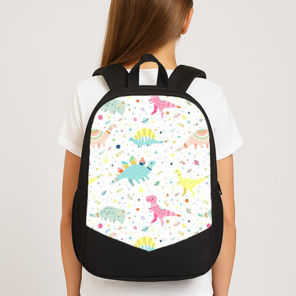 Dinosaur Pattern Large School Bag