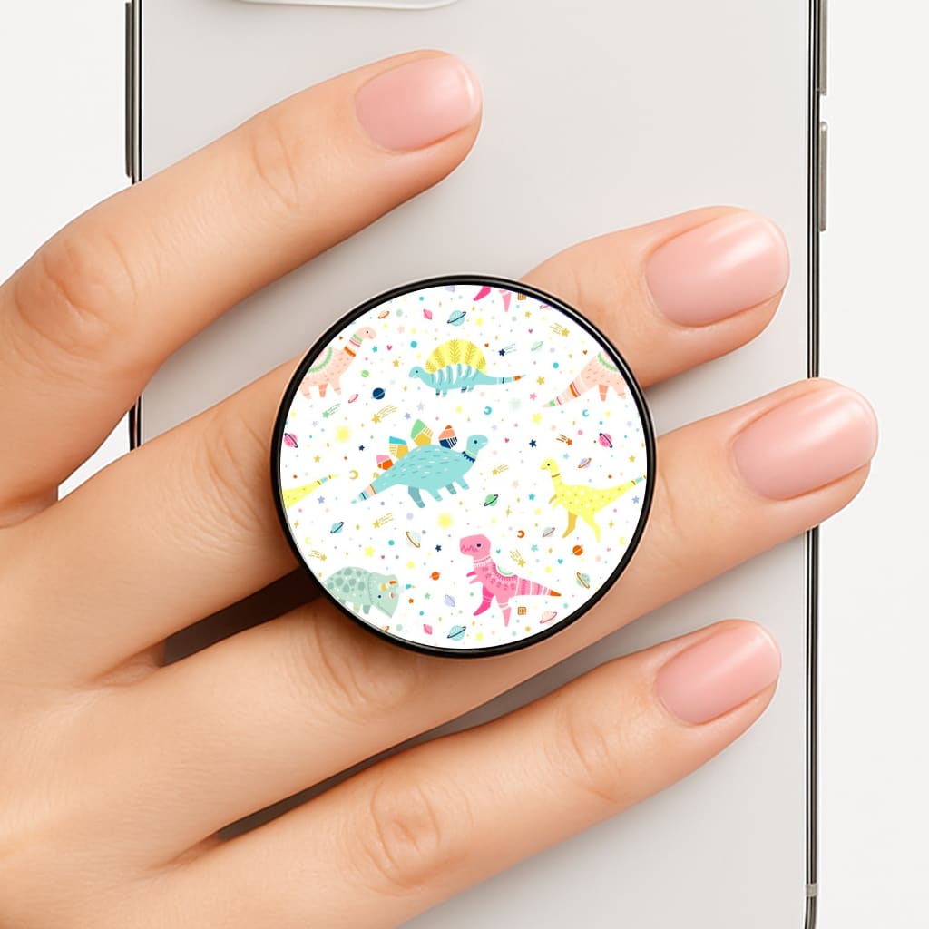 Dinosaur Pattern Phone Grip