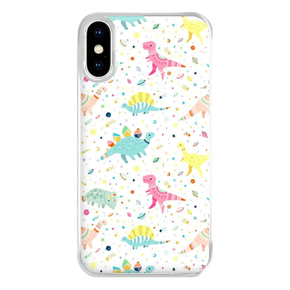 Dinosaur Pattern Phone Case for iPhone XS Max