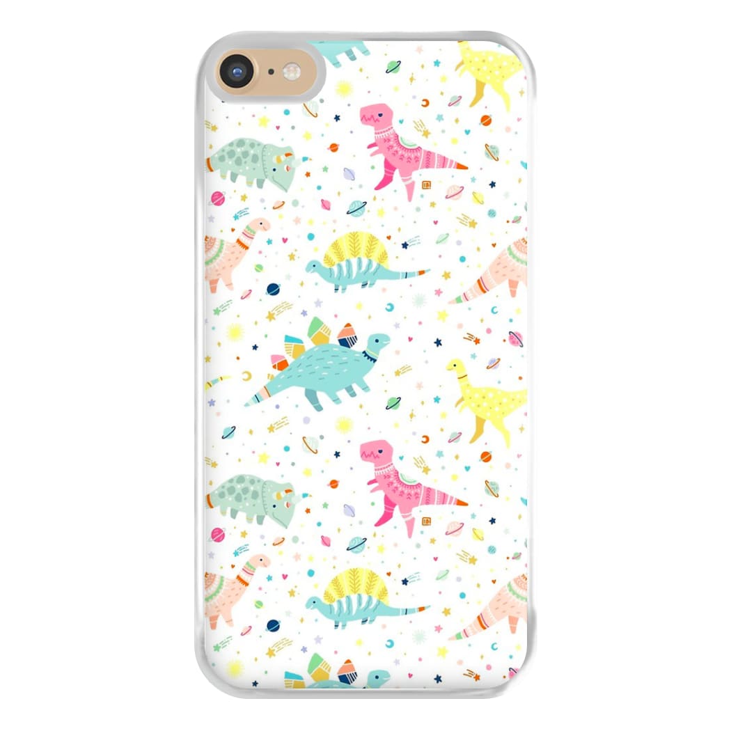 Dinosaur Pattern Phone Case for iPhone 6 Plus / 7 Plus / 8 Plus