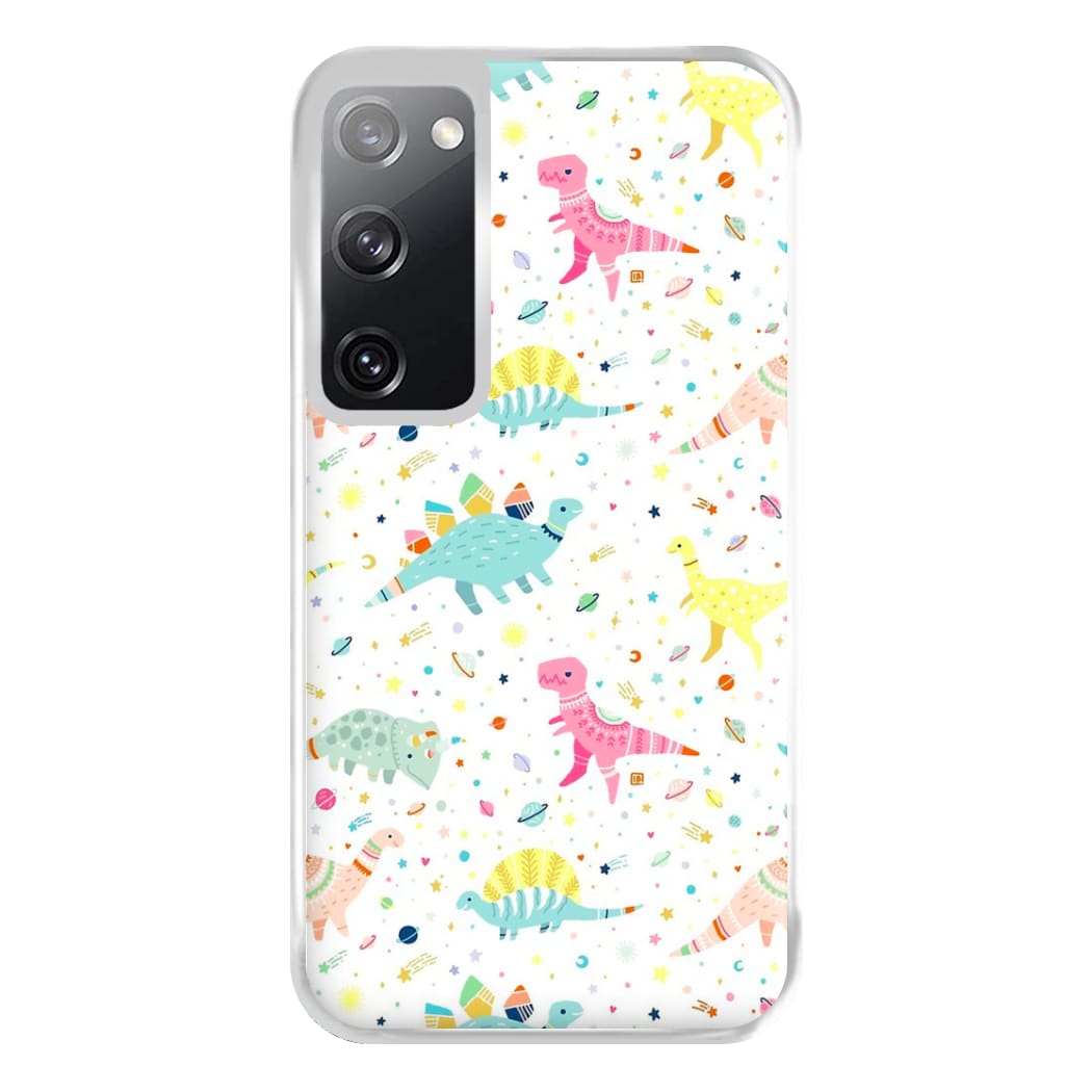 Dinosaur Pattern Phone Case for Galaxy S20