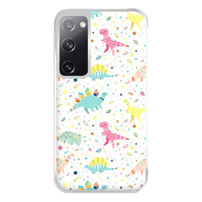 Dinosaur Pattern Phone Case for Galaxy S20