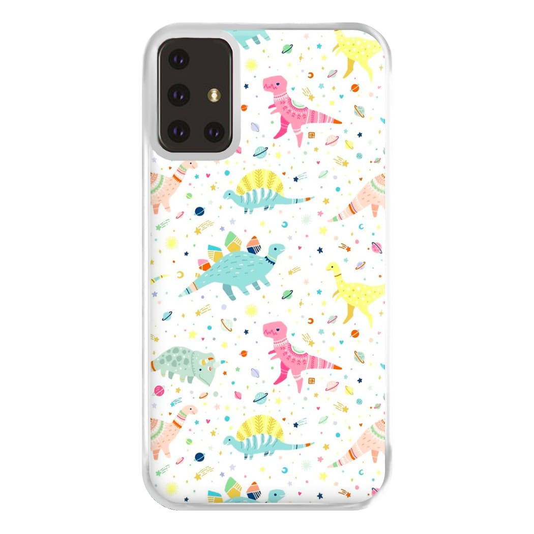 Dinosaur Pattern Phone Case for Galaxy A71