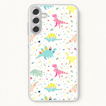 Dinosaur Pattern Phone Case for Galaxy A17