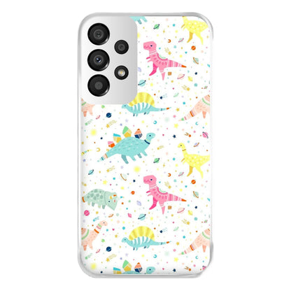 Dinosaur Pattern Phone Case for Galaxy A33