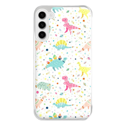 Dinosaur Pattern Phone Case for Galaxy S23FE