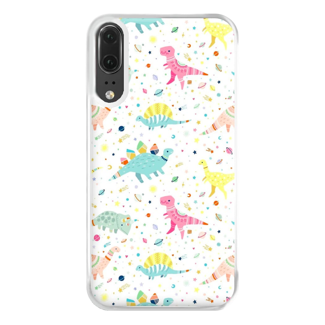 Dinosaur Pattern Phone Case for Huawei P20