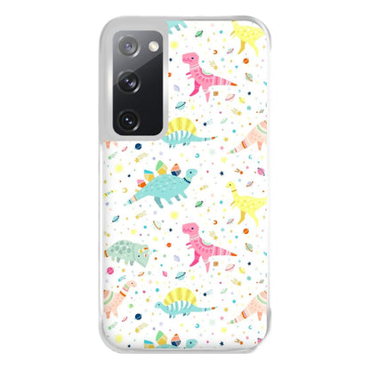 Dinosaur Pattern Phone Case for Galaxy S20FE