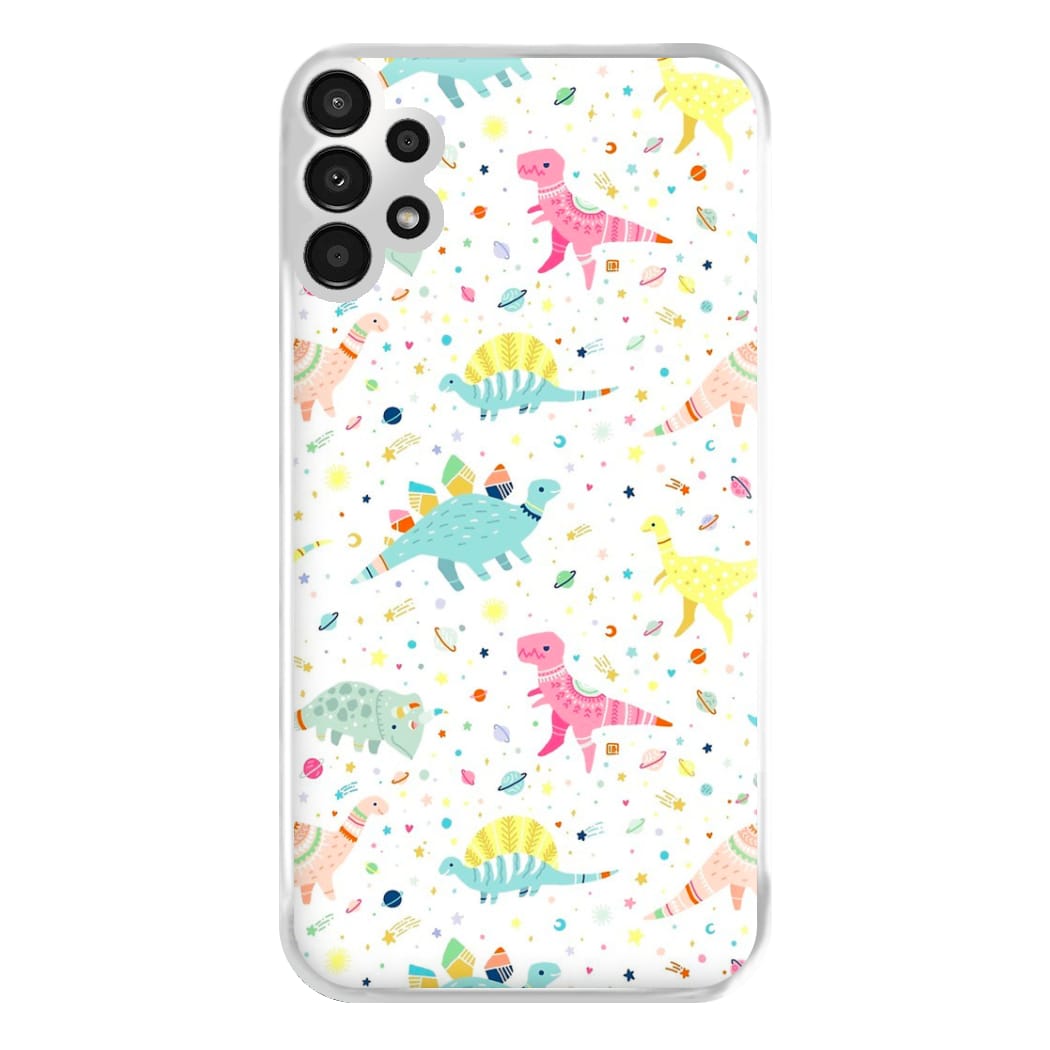 Dinosaur Pattern Phone Case for Galaxy A13