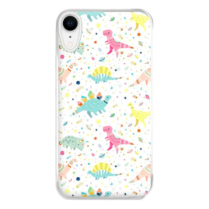 Dinosaur Pattern Phone Case for iPhone XR