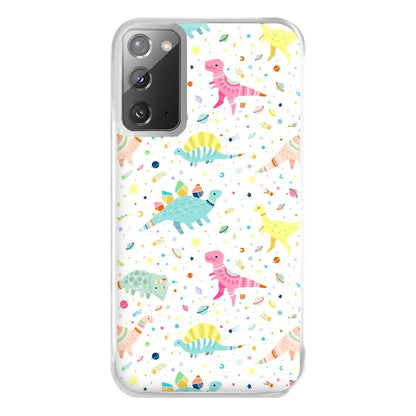 Dinosaur Pattern Phone Case for Galaxy Note 20 Ultra