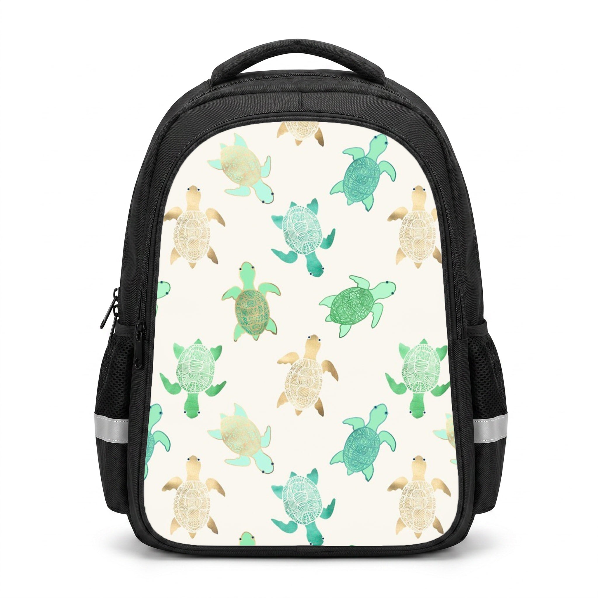 Gilded Jade & Mint Turtles Backpack