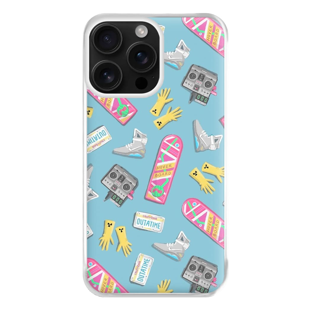 BTTF Pattern Phone Case