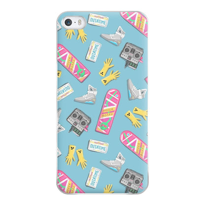 BTTF Pattern Phone Case for iPhone 5 / 5s / SE 2016