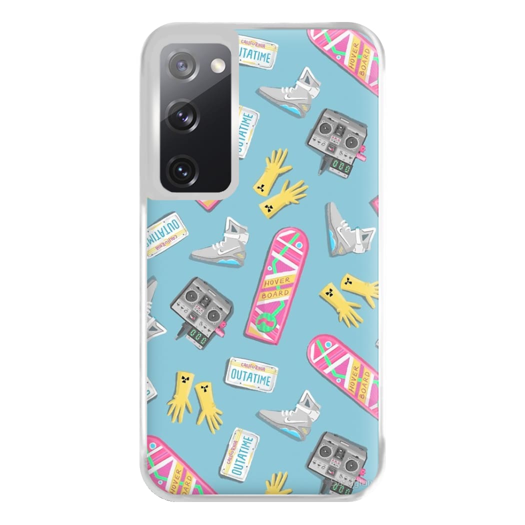 BTTF Pattern Phone Case for Galaxy S20FE