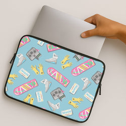 BTTF Pattern MacBook Case