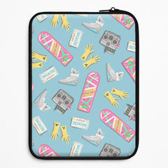 BTTF Pattern Laptop Sleeve