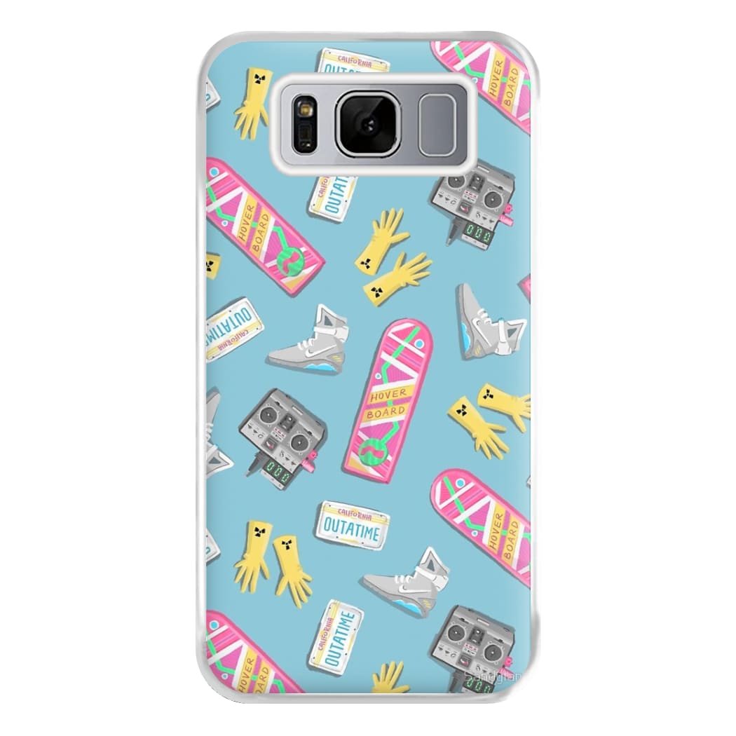 BTTF Pattern Phone Case for Galaxy S8 Plus