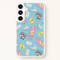 BTTF Pattern Phone Case for Galaxy S26 Plus